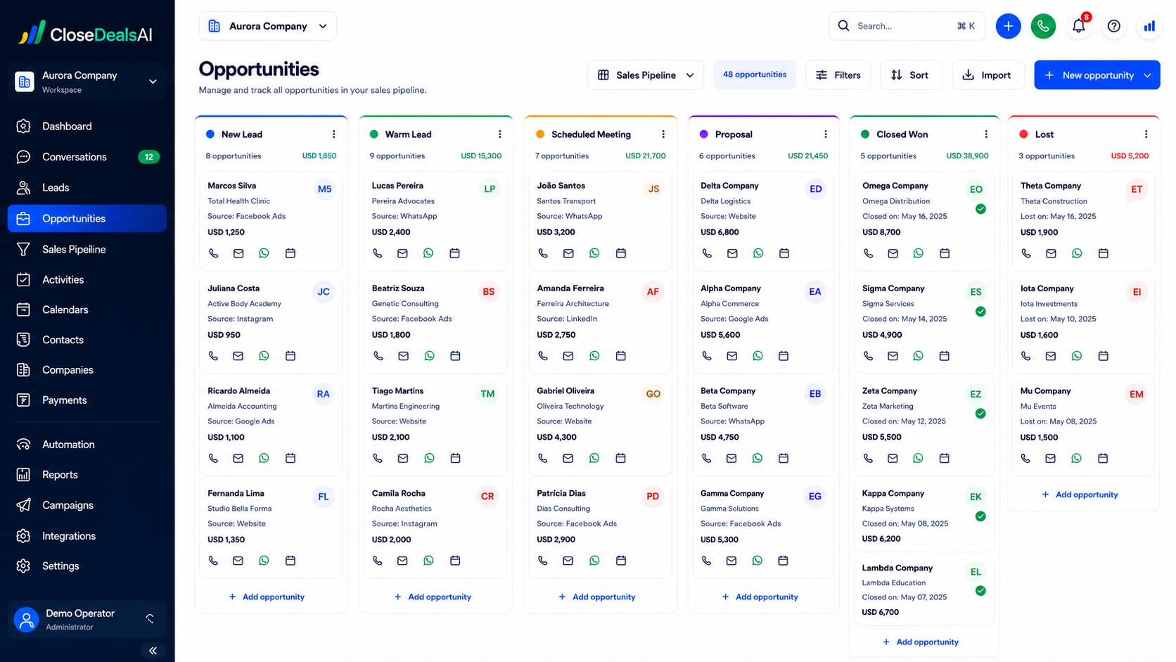 Native CRM Integration